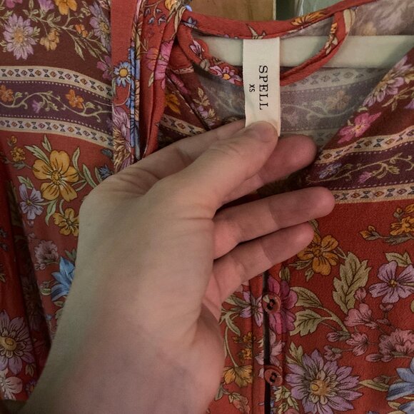 Spell & The Gypsy Meadowland Boho Dress Sz. XS - Picture 8 of 8